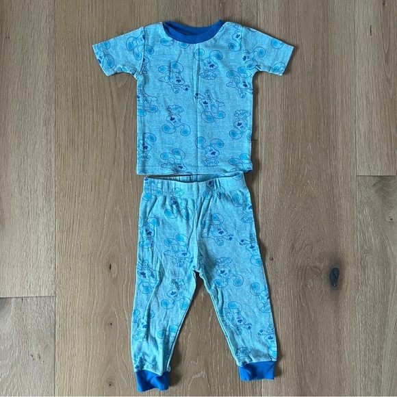 Nickelodeon Other - Nickelodeon Blues Clues Short Sleeve Cotton Pajama Set blue 2T